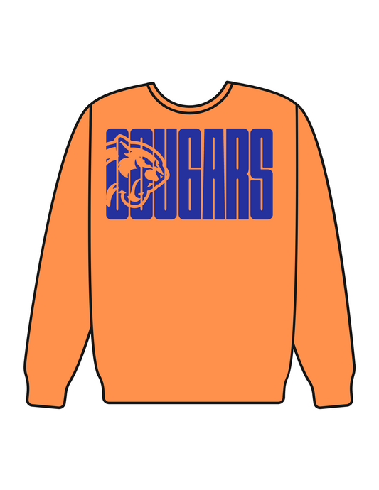 orange cougars sweatshirt