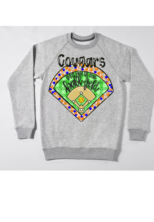 Cougars Softball Sweatshirt