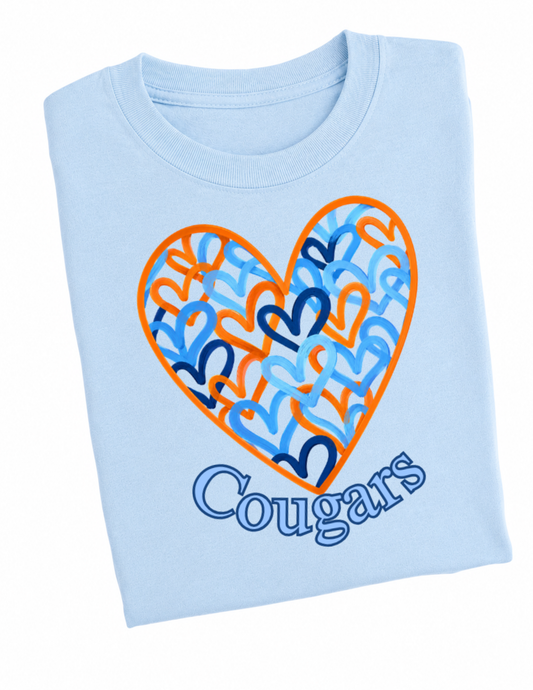 Cougar Tshirt Available in youth or adult!