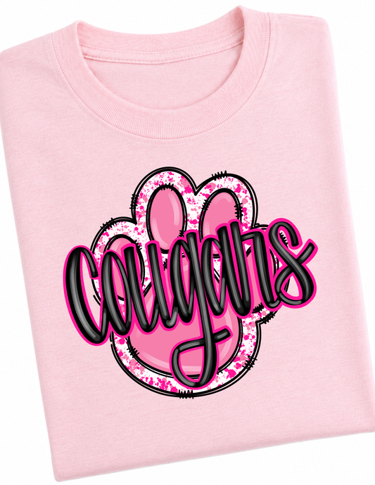 Cougar Tshirt Available in youth or adult!
