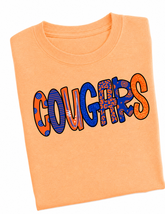 Cougar Tshirt Available in youth or adult!