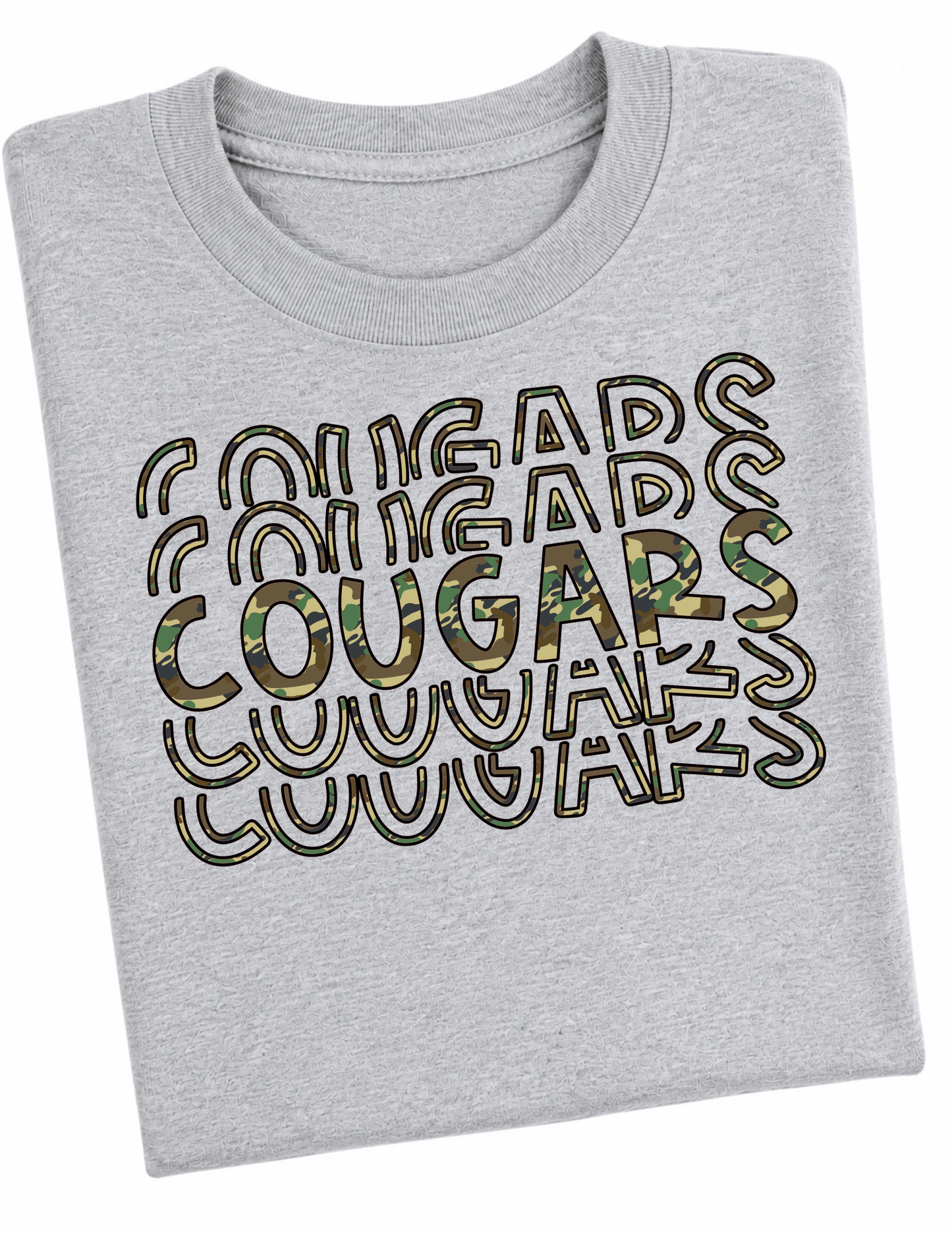 Cougar Tshirt Available in youth or adult!