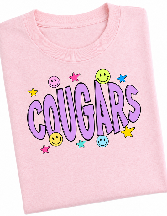Cougar Tshirt Available in youth or adult!