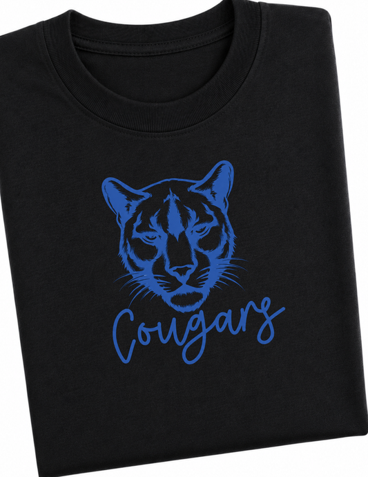 Cougar Tshirt Available in youth or adult!
