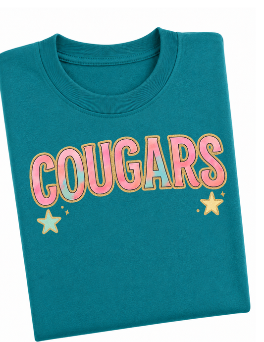 Cougar Tshirt Available in youth or adult!