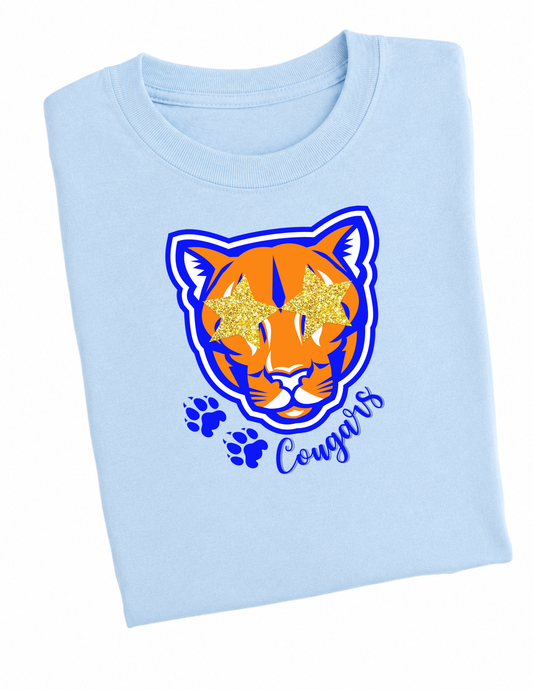 Cougar Tshirt Available in youth or adult!
