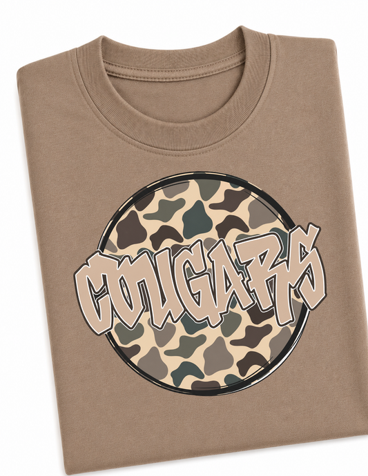 Cougar Tshirt Available in youth or adult!