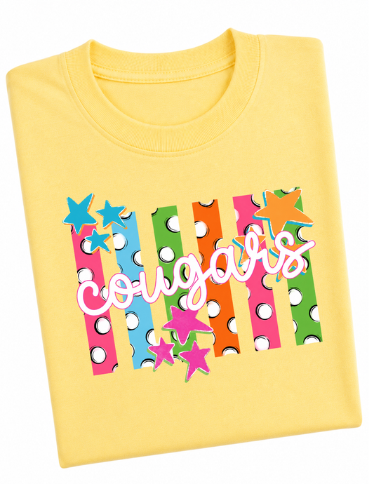 Cougar Tshirt Available in youth or adult!