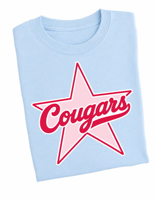Cougar Tshirt Available in youth or adult!