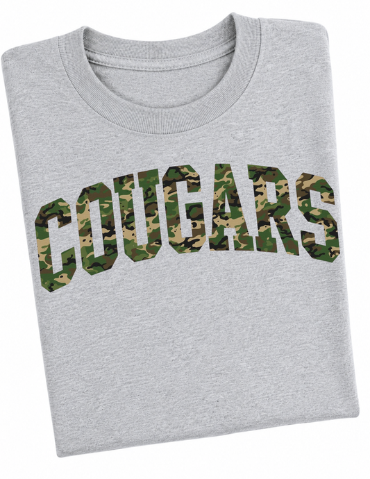 Cougar Tshirt Available in youth or adult! (Copy) (Copy)