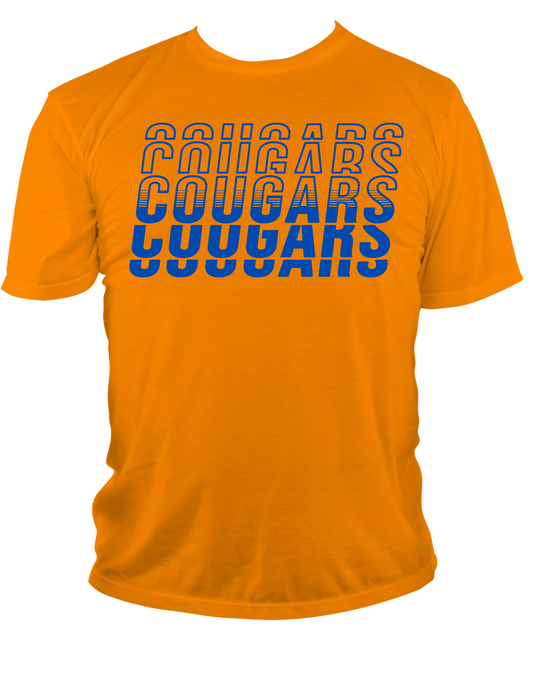cougars, cougars orange tshirt