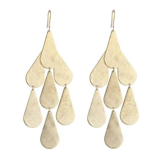 Marcia Moran Carola Raindrop Chandelier Earrings