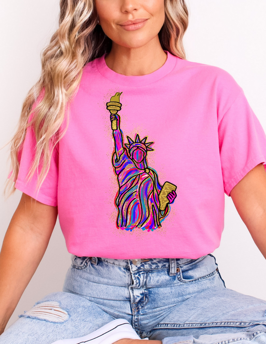 Abstract Lady Liberty