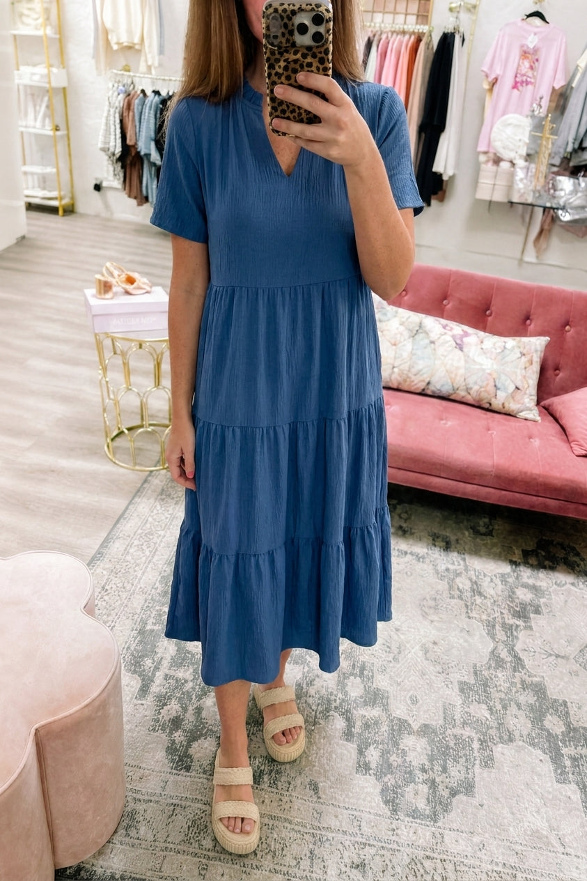 Denim Maxi Dress